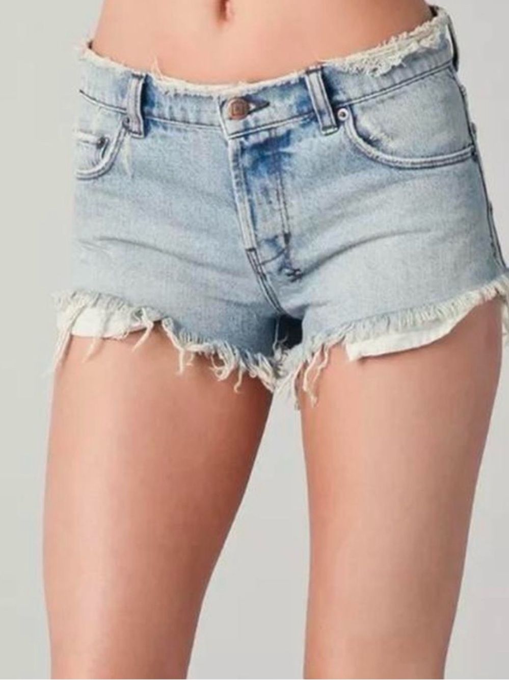 Ksubi Alberceque cut-off denim shorts $190 Size 29